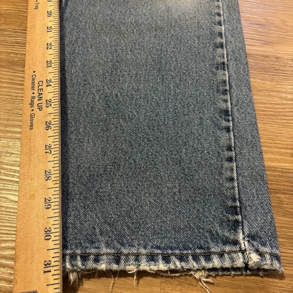 VTG 1997 Levis 505 Orange Tab Jeans Mens 34x31 Made In USA Distressed Faded 90s